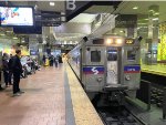 Septa W. Trenton Line train with Silverliner IV Car # 337 on the point at Jefferson Station 